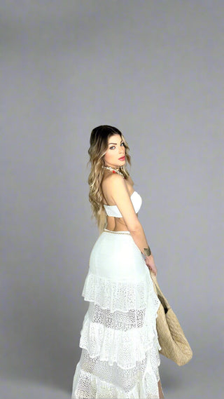 Allure Ruffled skirt set