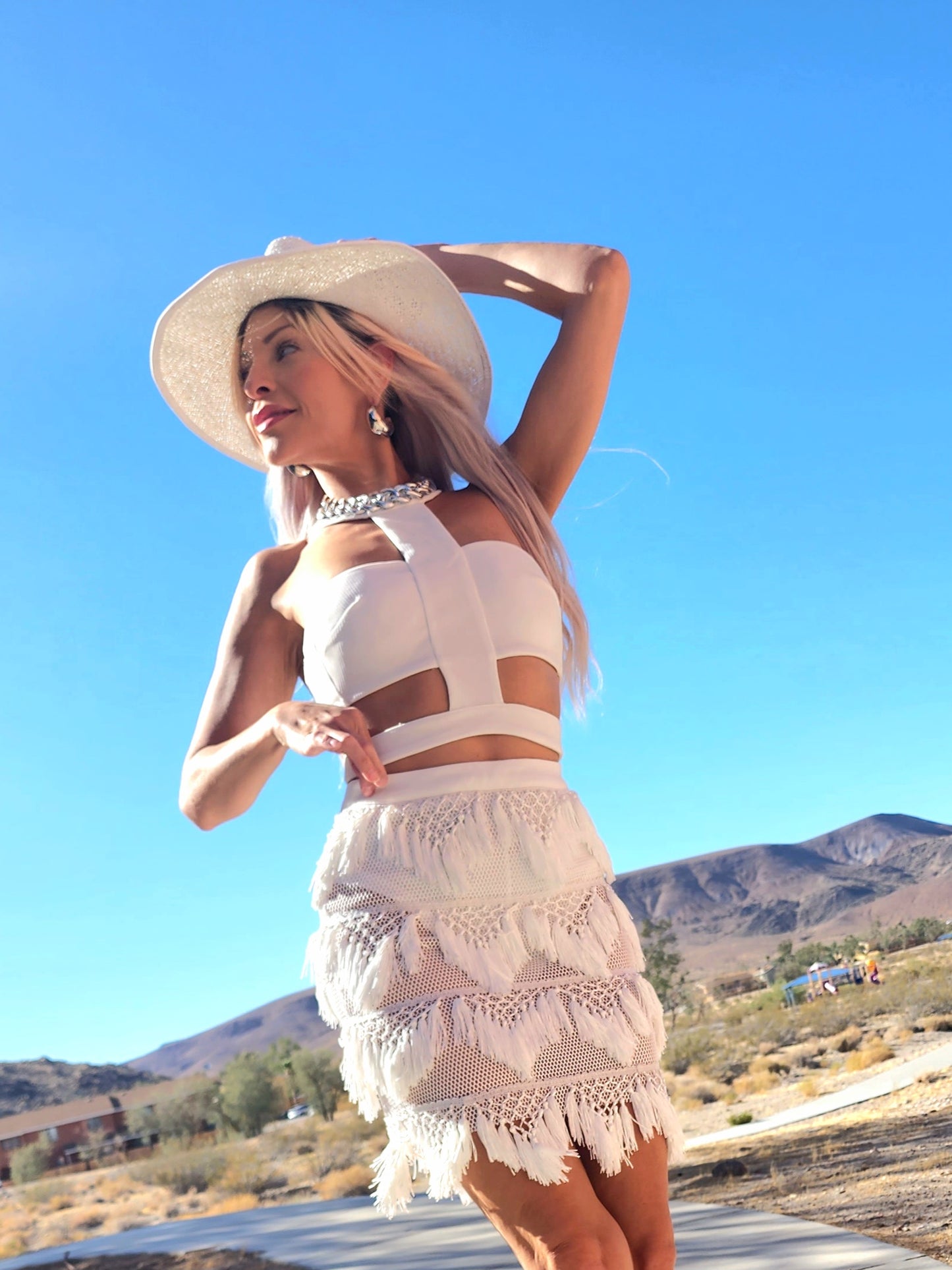 Milan skirt set