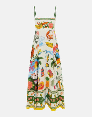 Paradise Resort maxi dress