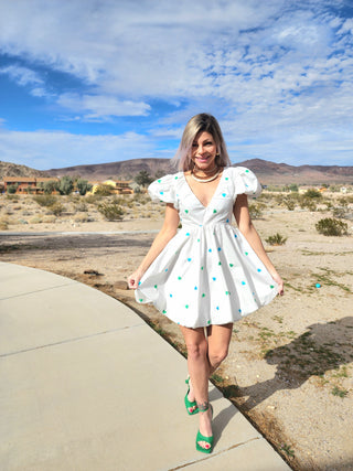 Vestido de corazón coqueto