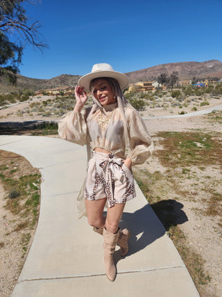 Wild spring shorts pants
