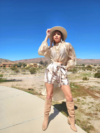 Wild spring shorts pants