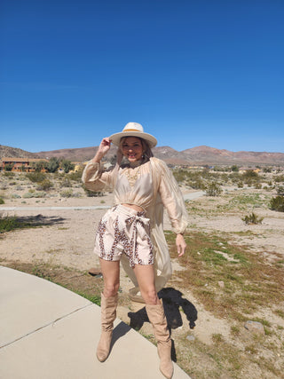 Wild spring shorts pants