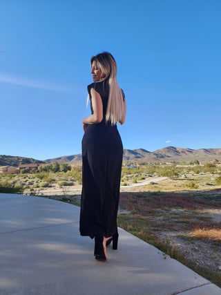 Vestido de esmoquin elegante