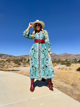 Vestido largo estilo boho de Chloe