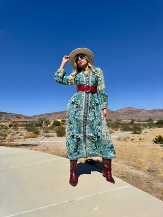 Vestido largo estilo boho de Chloe