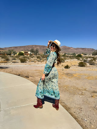 Vestido largo estilo boho de Chloe