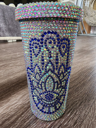 HAMSA 🪬 RHINESTONES GLASS