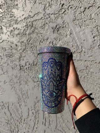 HAMSA 🪬 RHINESTONES GLASS