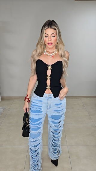 Baddie black top