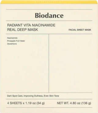 Biodance Radiant Vita Niacinamide Real Deep Mask