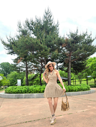 Alice Pleated Dress