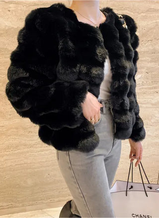 Black Fur jacket