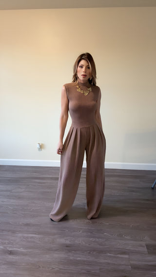 My latte jumpsuit
