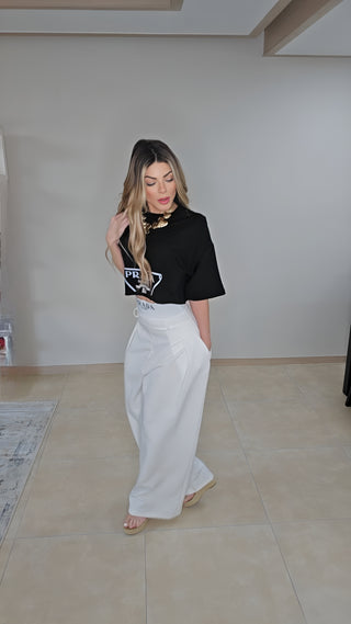 Sydney B & W pants set
