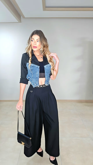 Jacky denim blazer