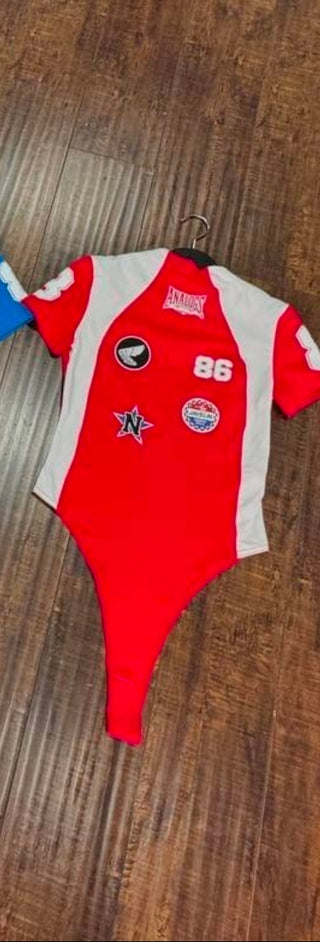 Body de carrera con cuello alto