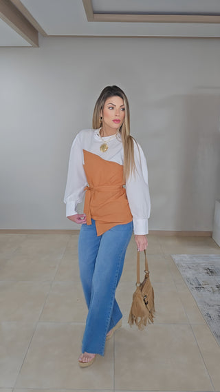 Bianca Asymmetric Top