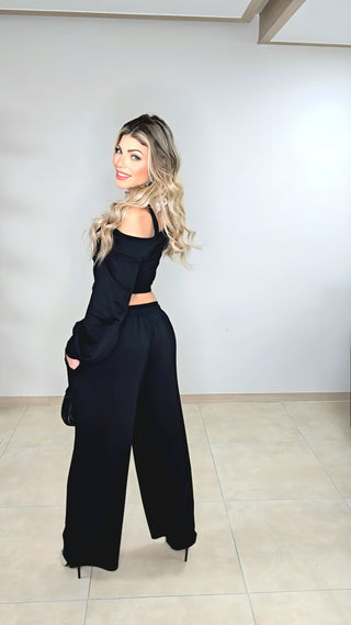 Excellent Travel Pants set black