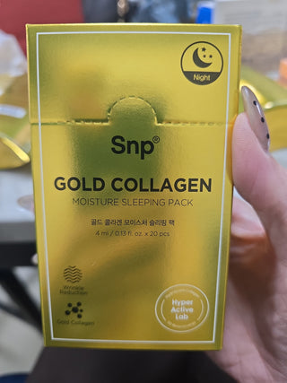 SNP Gold Collagen Moisture Sleeping Pack