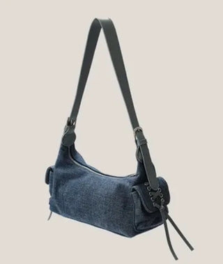 Mini denim bag