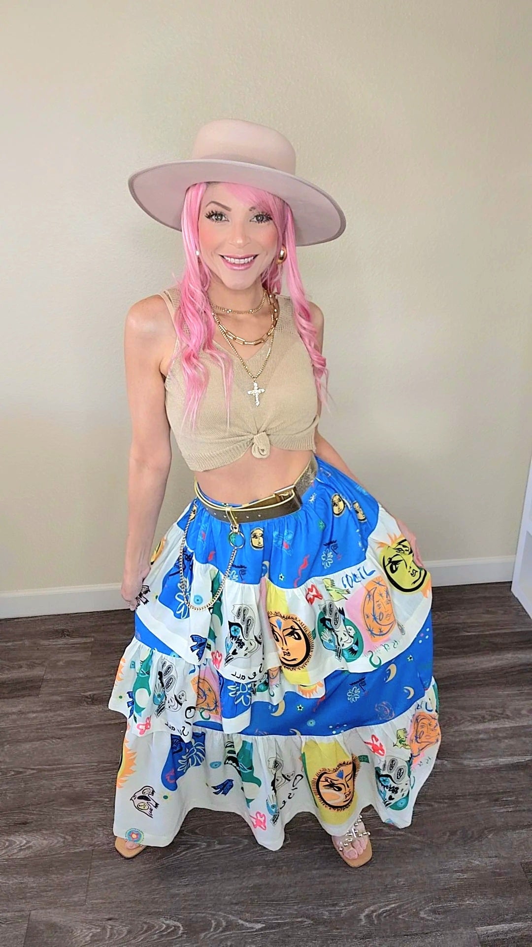 Miami sun Maxi skirt