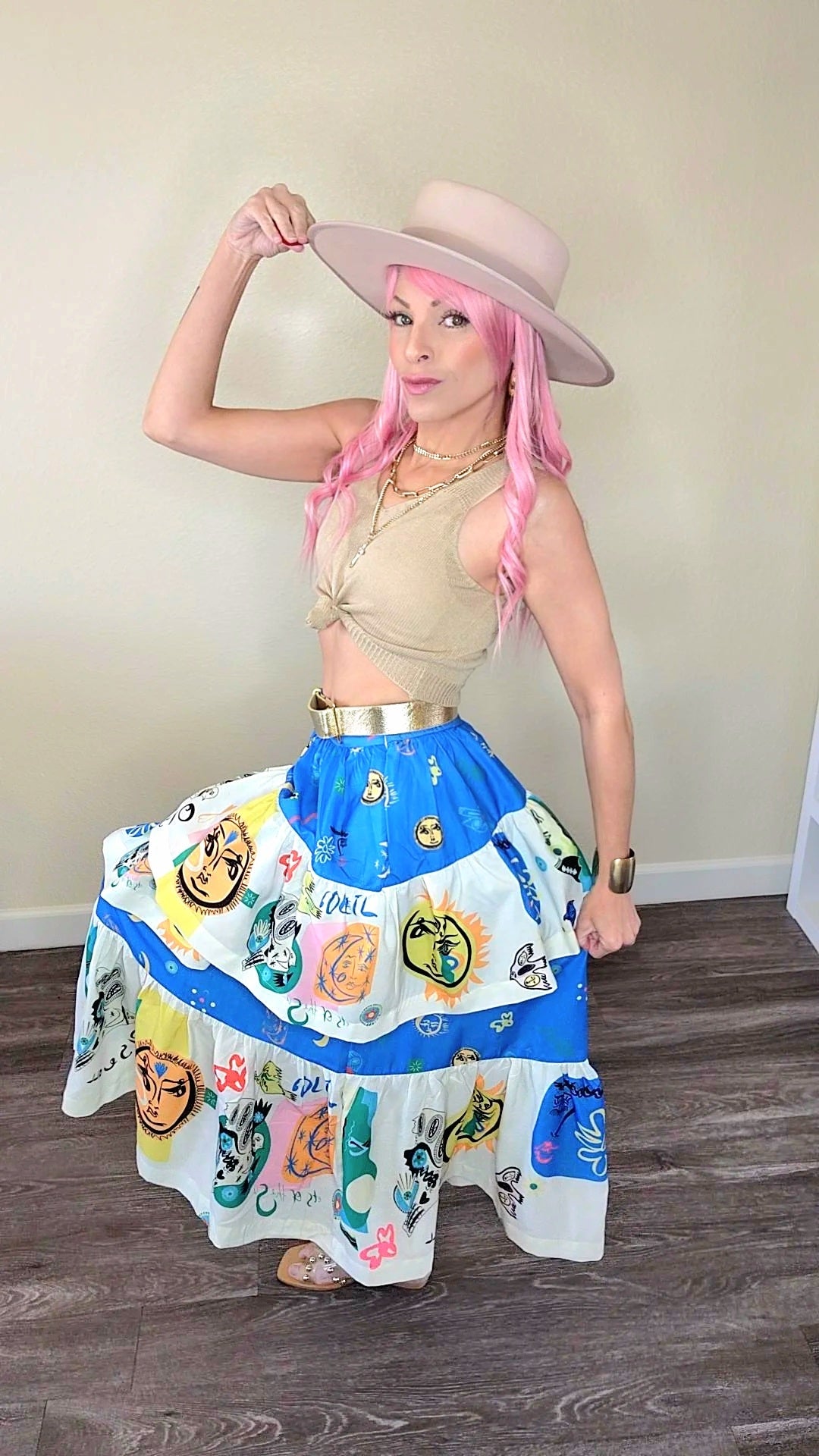 Miami sun Maxi skirt