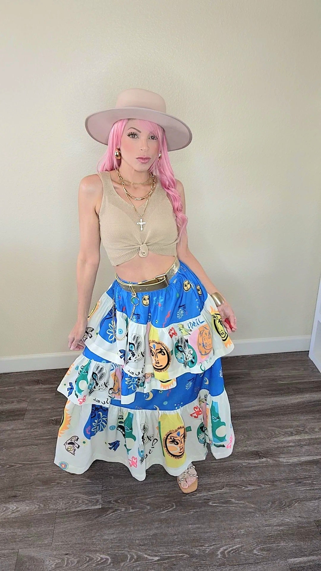 Miami sun Maxi skirt