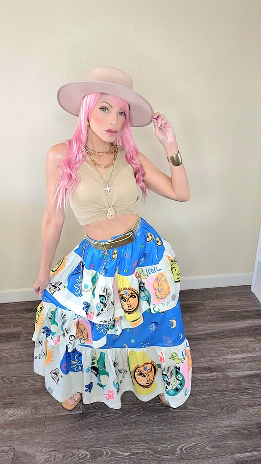 Miami sun Maxi skirt
