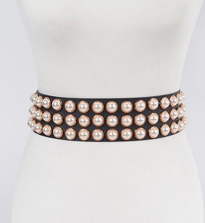 Pearls belt