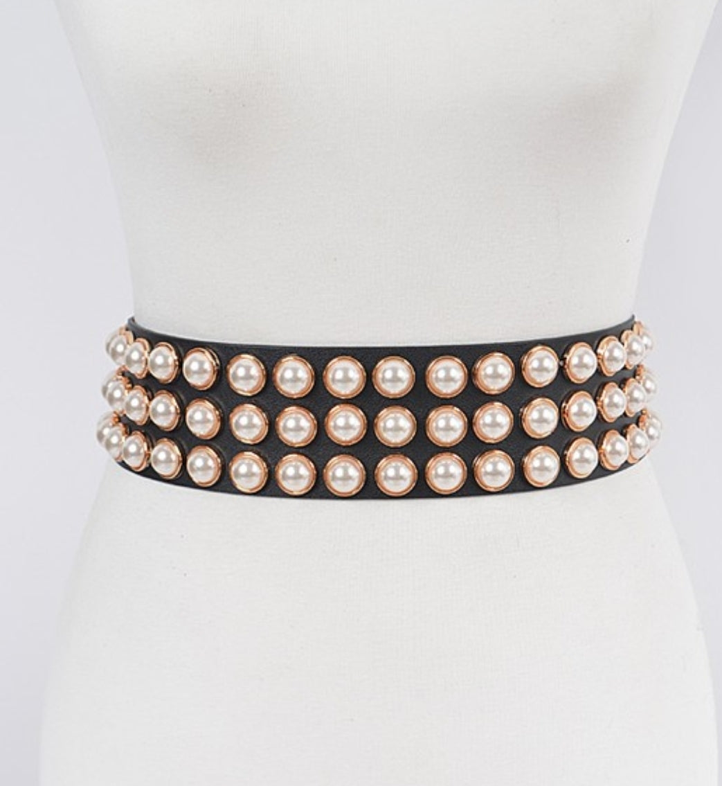 Pearls belt